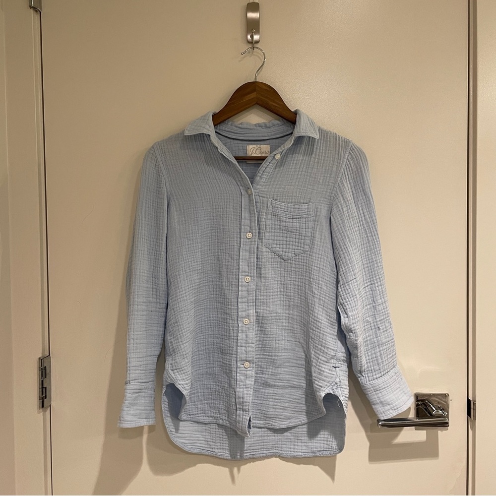 CLASSIC-FIT COZY GAUZE SHIRT